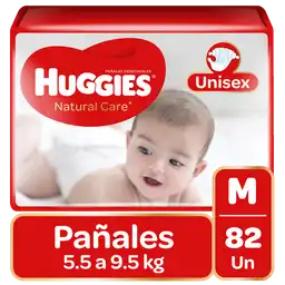 Huggies Pañal Natural Care Talla M