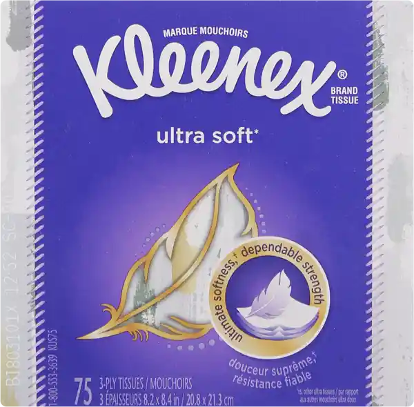 Kleenex Pañuelo Desechable Ultra Soft