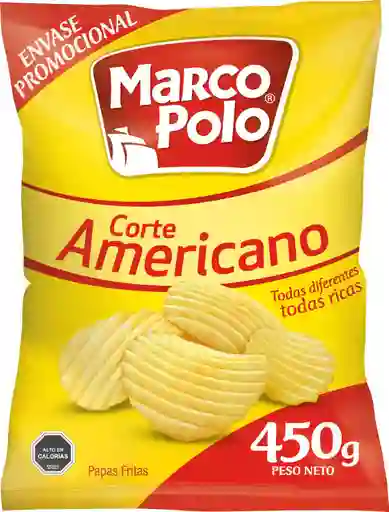 Marco Polo Snack de Papas Fritas Corte Americano