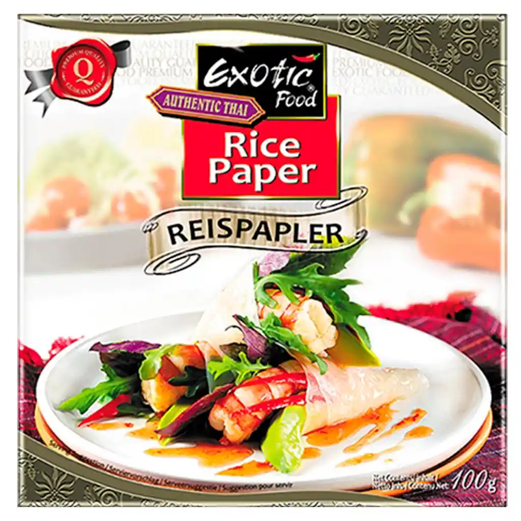 Exotic Food Papel de Arroz