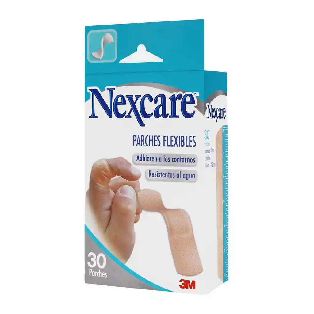 Nexcare Parche Flexible Piel 30Un