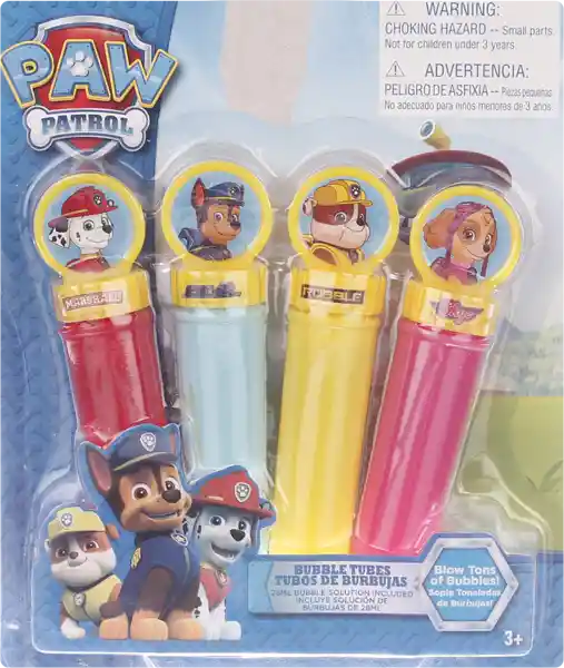 Paw Patrol Burbujas Cachorros