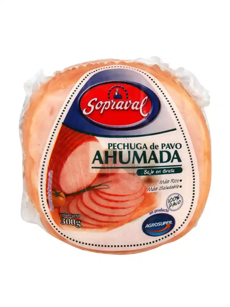 Sopraval Pechuga De Pavo Ahumada Al Vacio