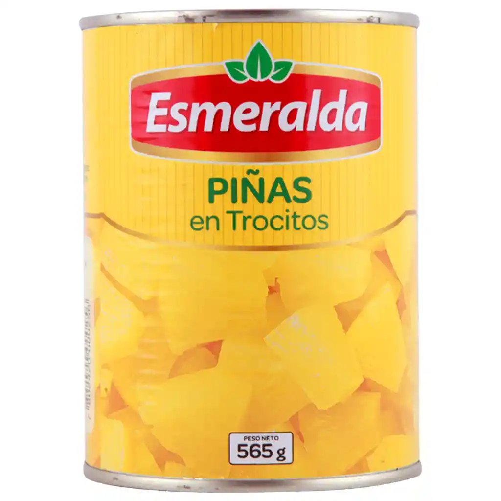 Esmeralda Trocitos de Piña en Almíbar