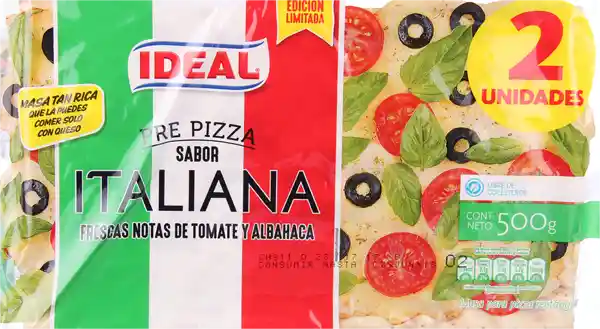 Ideal Pre Pizza Sabores Italianos