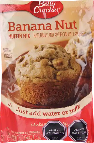 Betty Crocker Premezcla Muffin Banana Nut 