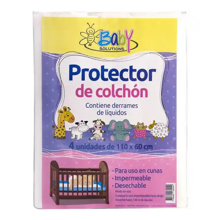 Protector Colchon Baby Solutions 110 X