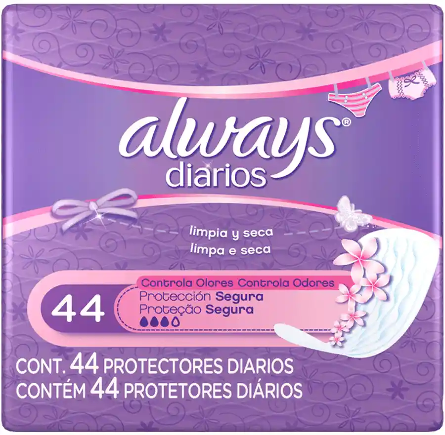 Always Protector Diario 44Un