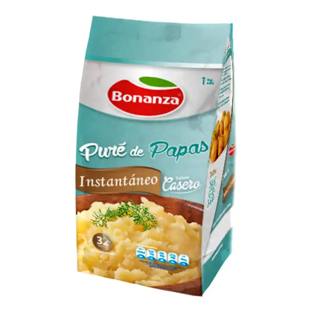 Bonanza Pure De Papas Instantaneo