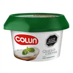 Colun Queso Crema Sabor Ajo y Albahaca