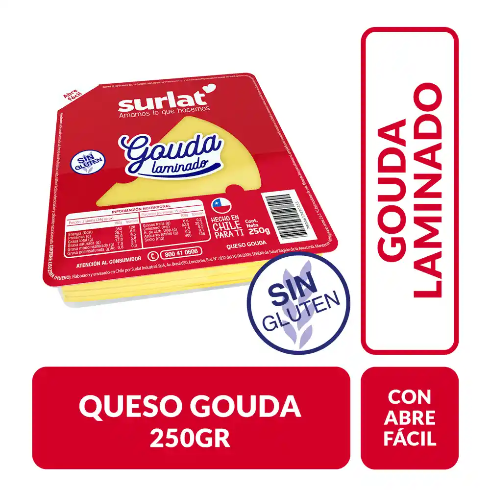 Surlat Queso Gouda Laminado