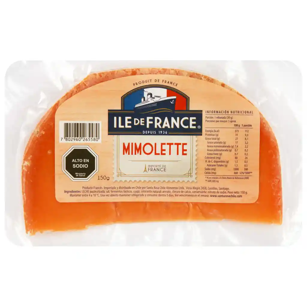 Ile De France Queso Mimolette