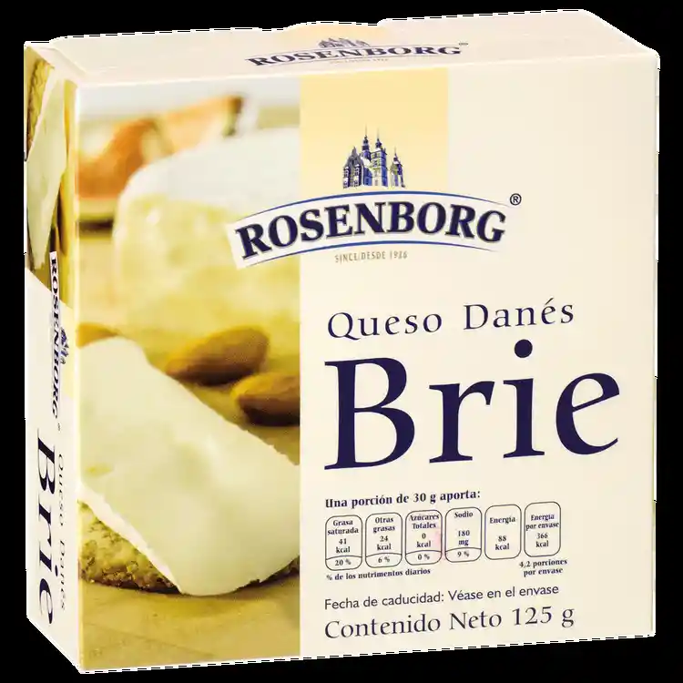 Brie Rosenborg Queso