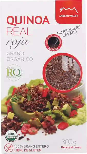 Andean Valley Quinoa Real Rojo 300 G