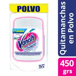 Vanish Quitamanchas Polvo Blanco Repuesto 450gr