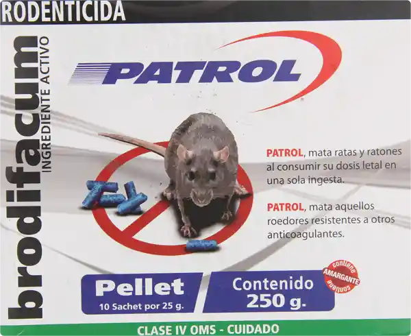 Anasac Raticida Patrol Pellet