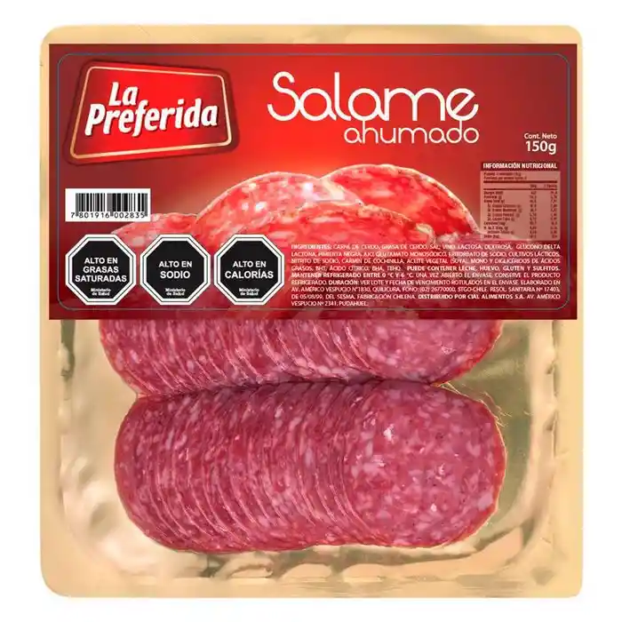 La Preferida Salame Ahumado