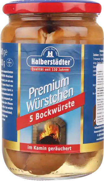 Halberstadter Salchicha Bockwurst