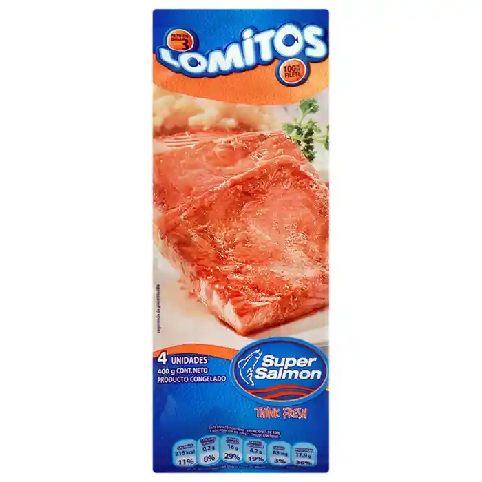 Super Salmón Lomitos De Salmon