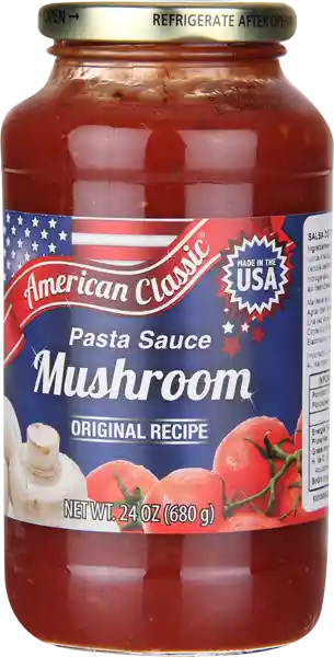 American Classic Pasta De Tomate Con Champiñones 680 G
