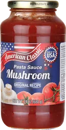 American Classic Pasta De Tomate Con Champiñones 680 G