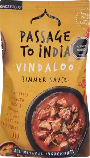 Passage To India Foods Salsa Vandaloo Simmer
