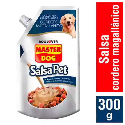 Masterdog Salsa para Perros Sabor Cordero Magallánico