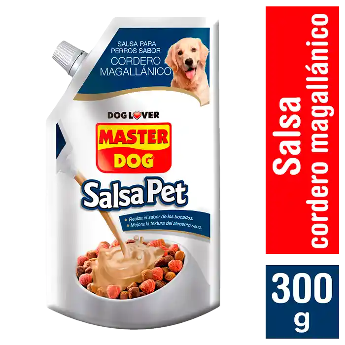 Masterdog Salsa para Perros Sabor Cordero Magallánico