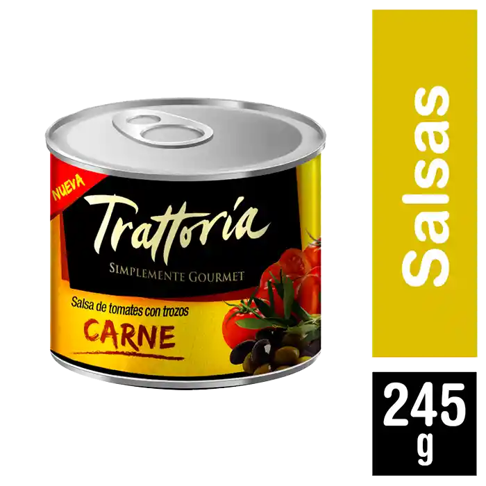 Trattoria Salsa De Tomate Con Carne