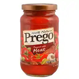 Prego Salsa De Tomate Condimentada Con Carne