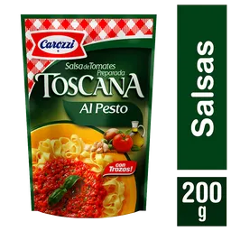 Carozzi Salsa de Tomates Preparada Toscana al Pesto 