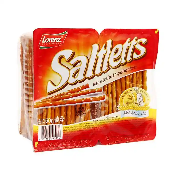 Lorenz Salzletten Stick Classic 2X125Gr