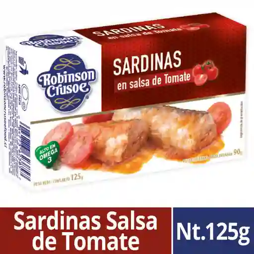 Robinson Crusoe sardinas en salsa de tomate