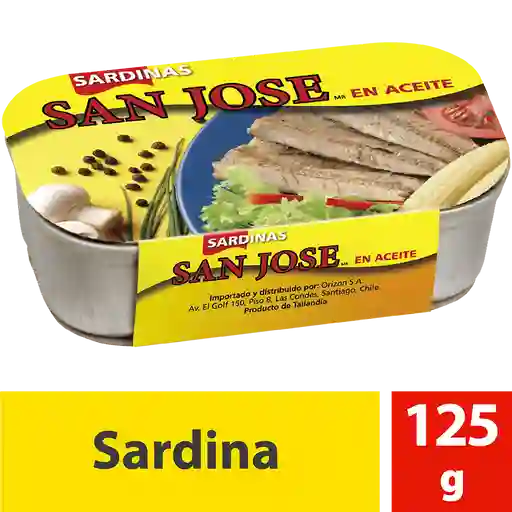 San José San Jose Sardina Aceite
