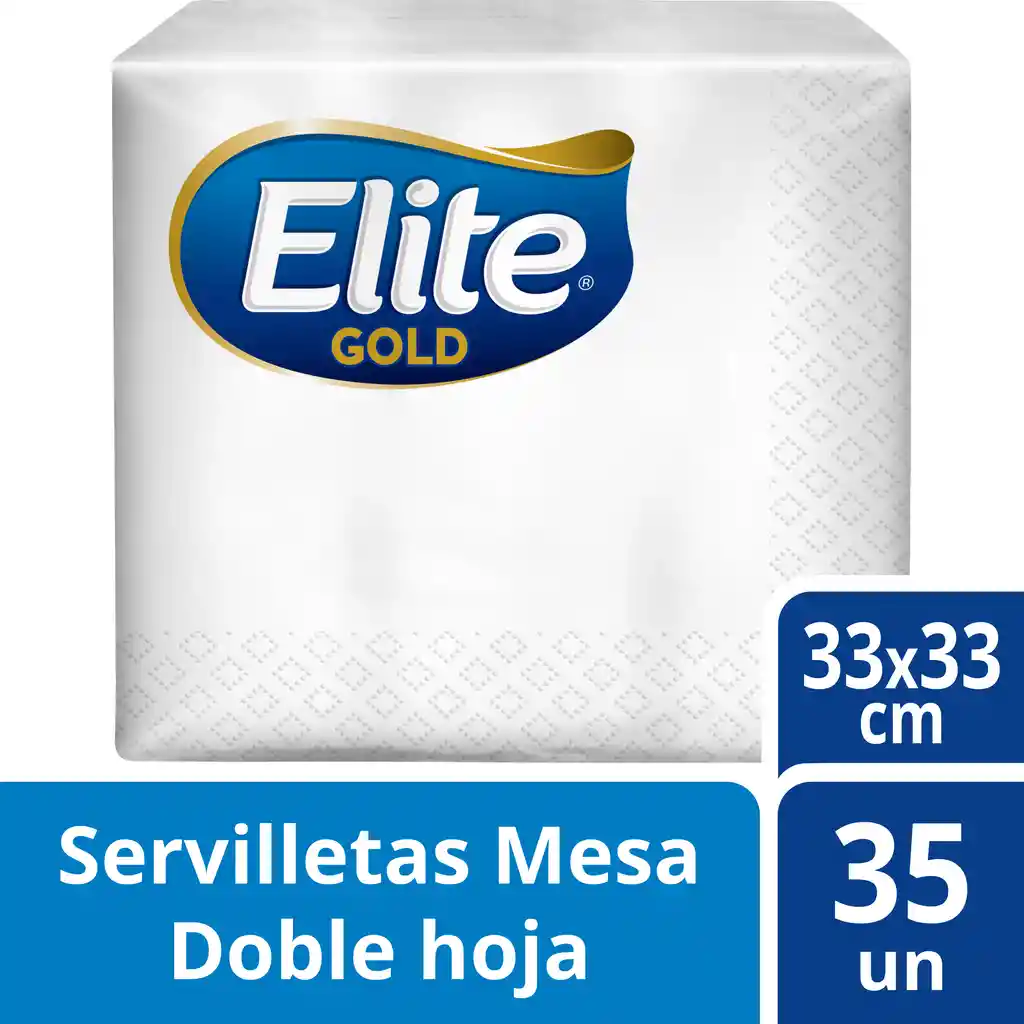 Elite Servilleta Gold Mesa 35Un