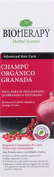Granada Bioherapy Shampoo Organico Con
