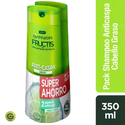 Garnier-Fructis Shampoo Anti-Caspa Cabello Graso