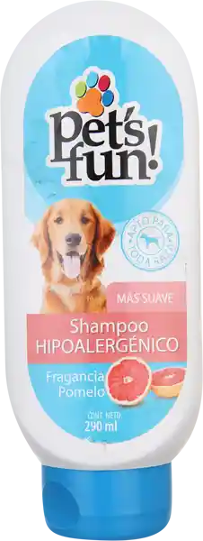 Pets Fun Shampoo Hipoalergenico 290 Ml