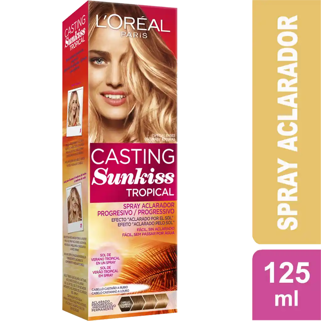 Loreal Paris-Casting Sunkiss Tropical Spray Aclarador Progresivo