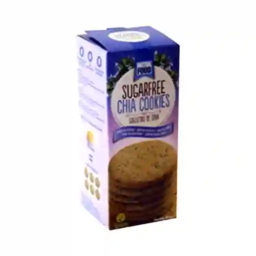 Nutra Food Galletas Sugarfree Chia Cookies
