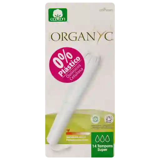 Organyc Tampon Superplus Con Aplicador