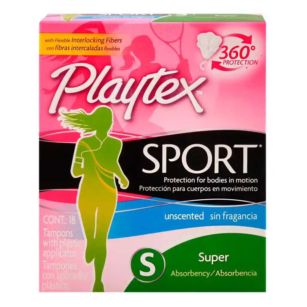 Playtex Tampon Sport Super S/Aroma 18U