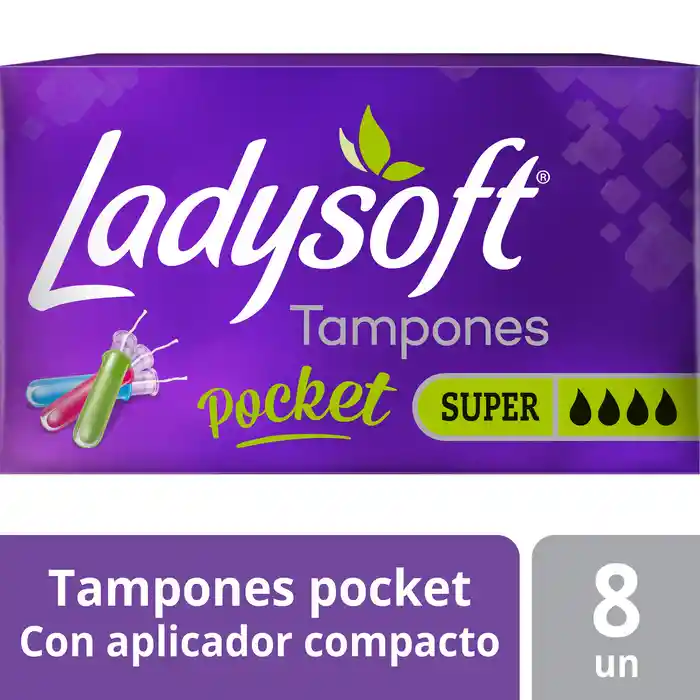 Ladysoft Tampones Pocket Super