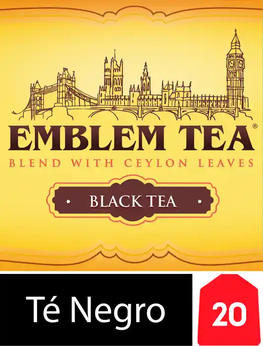 Emblem Tea Té Negro con Hojas de Ceilán
