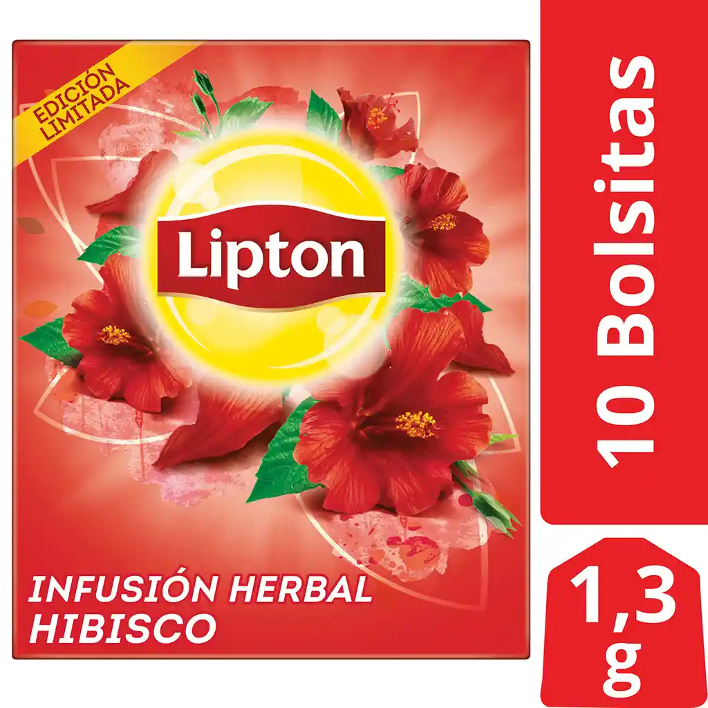 Lipton Infusión Herbal Hibisco