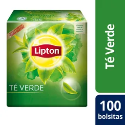 Lipton Te Verde Caja 100 Bolsitas