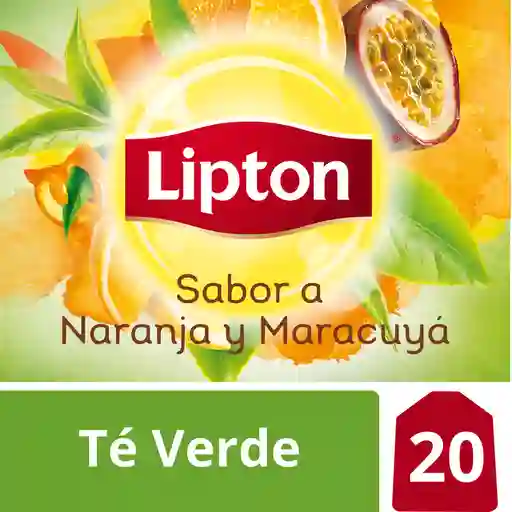 Lipton Té Verde Sabor Naranja y Maracuyá