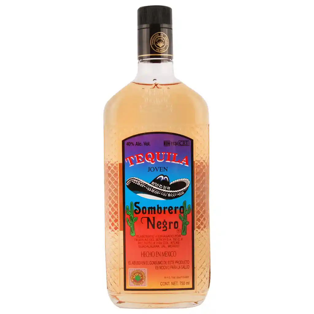 Sombrero Negro Tequila 40% Gold 750 Ml