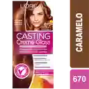 Casting Coloración Creme Gloss 670 Chocolate Caramelo