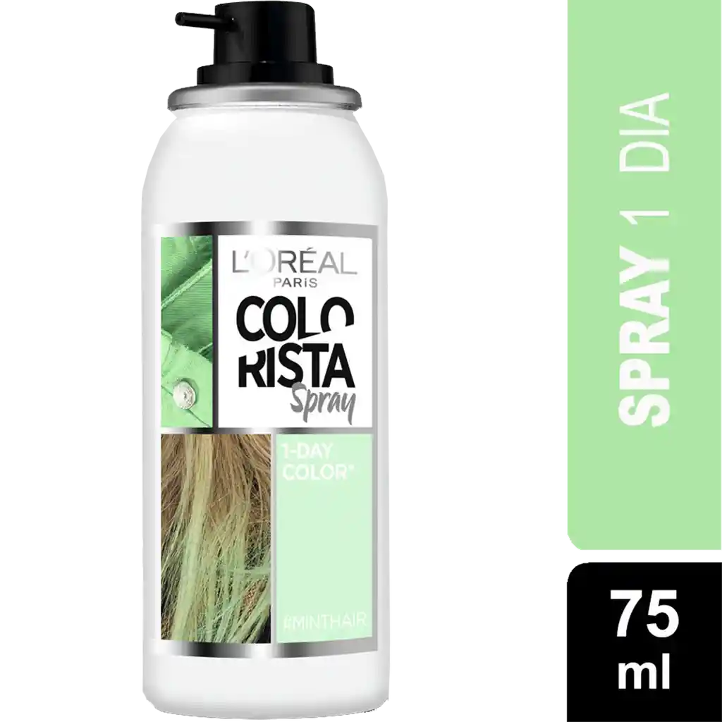 Loreal Paris-Colorista Tinte en Spray 1 Day Color Mint